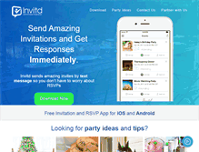 Tablet Screenshot of invitd.us